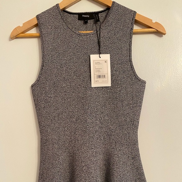 Theory women’s brand new peplum top - Picture 2 of 7